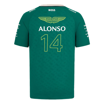 Gift-Fernando Alonso #14 Aston Martin Cognizant F1 Shirt 2024