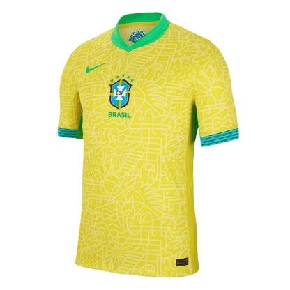 Camiseta de fútbol de local auténtica de Brasil Copa América 2024