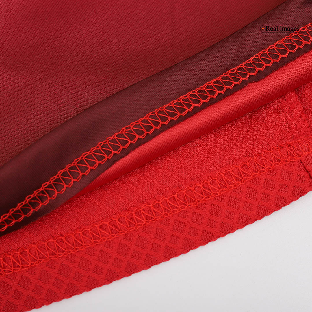 Camiseta y Pantalones Cortos de Fútbol de Local del Manchester United para Niños (2024/25)