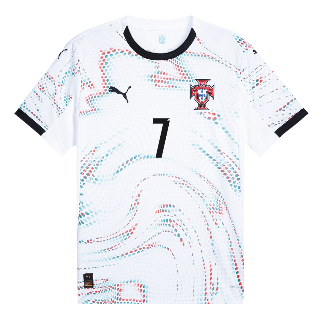 Portugal RONALDO #7 Away Soccer Jersey 2025