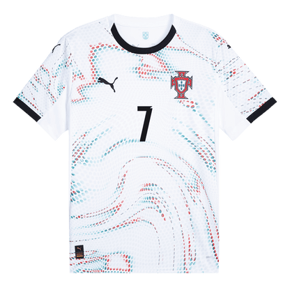 Portugal RONALDO #7 Away Soccer Jersey 2025