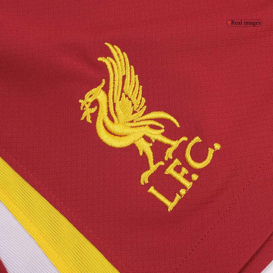 Equipación completa de local del Liverpool 2024/25