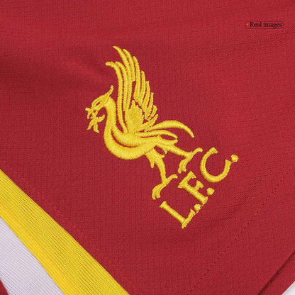 Equipación completa de local del Liverpool 2024/25