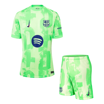 Gostujo?i komplet Barcelone (majica + kratke hla?e) 2024/25 - (logotip Spotify brez besedila)