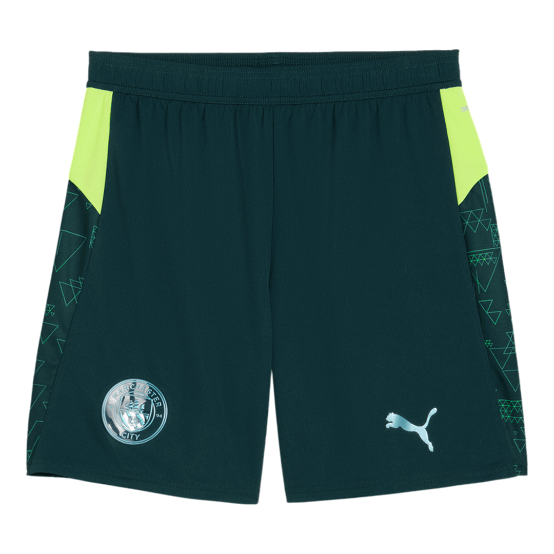 Manchester City Fourth Away Soccer Shorts 2025/26