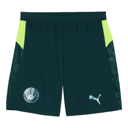 Pantalones cortos de fútbol de la cuarta equipación del Manchester City 2025/26