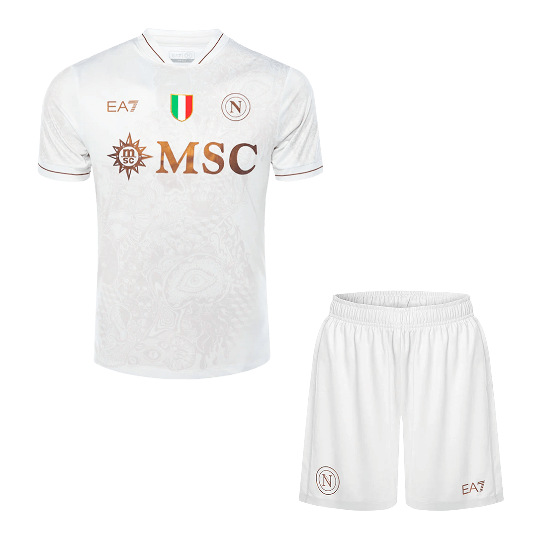 Equipación de visitante del Napoli 2025/26