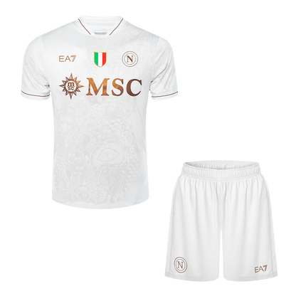 Equipación de visitante del Napoli 2025/26