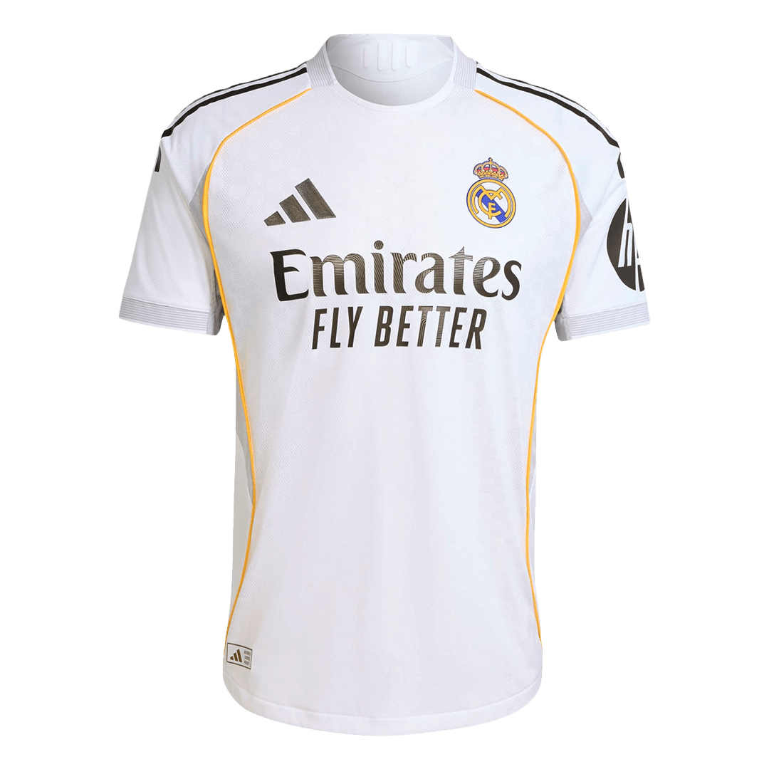 TCHOUAMENI #14 Real Madrid Home Authentic Soccer Jersey 2025/26