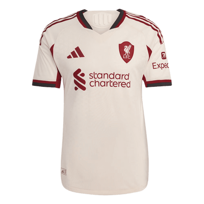GAKPO #18 Liverpool Away Authentic Soccer Jersey 2025/26