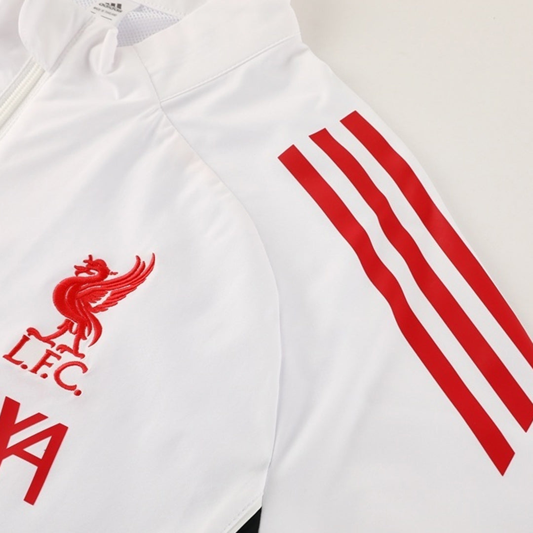 Chaqueta Cortavientos Liverpool 2025/26 - Blanca
