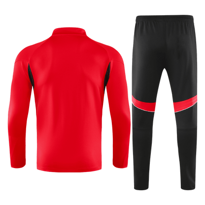 Arsenal 1/4 Zip Tracksuit 2025/26 Kids Red
