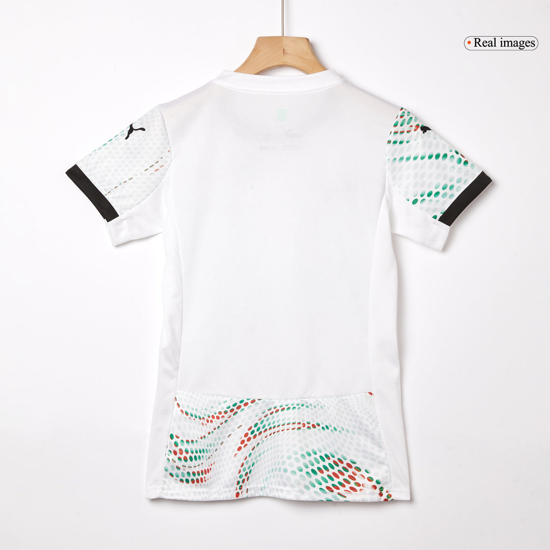 Women's Portugal Away Soccer Jersey 2025 White