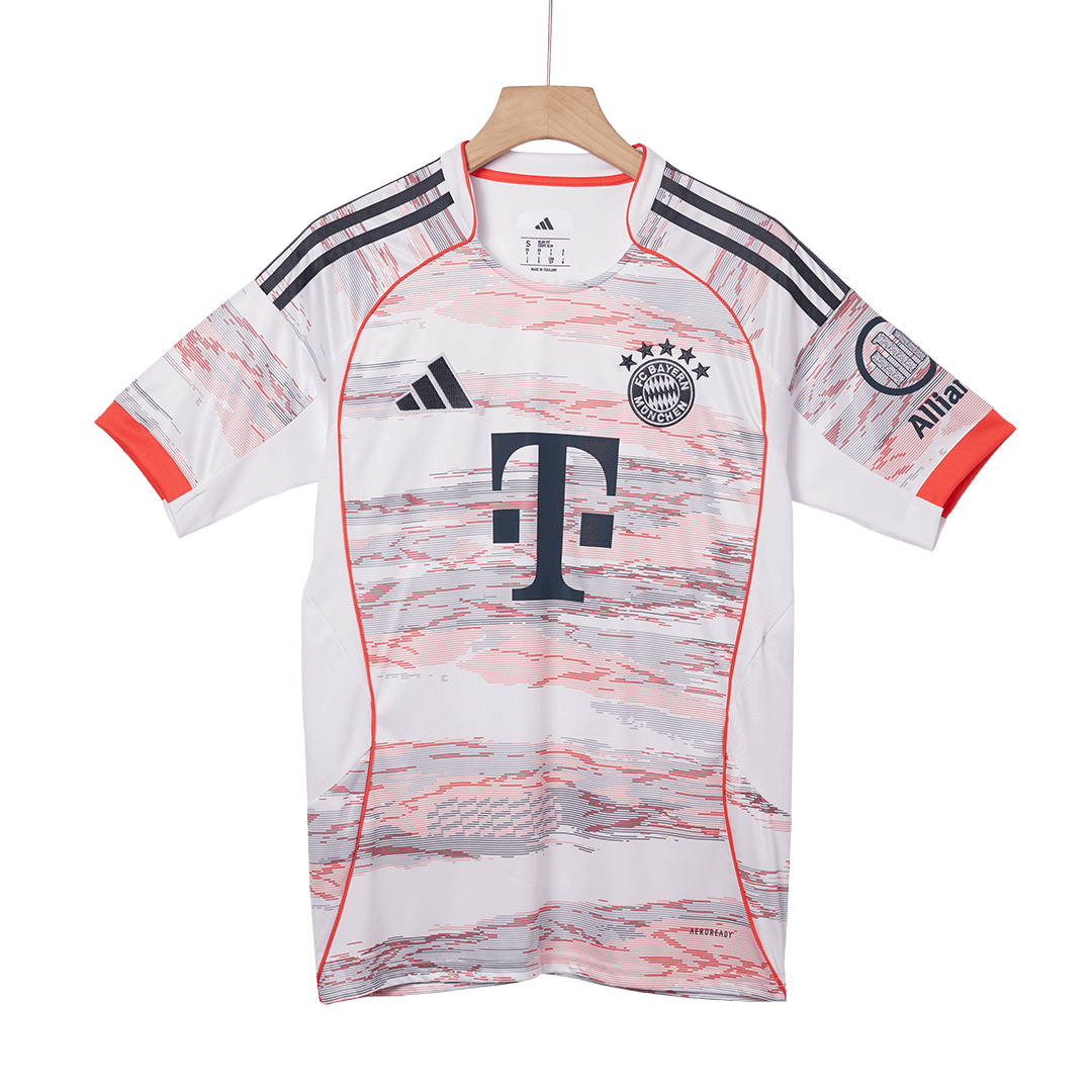 Bayern Munich Away Soccer Jersey 2025/26 White