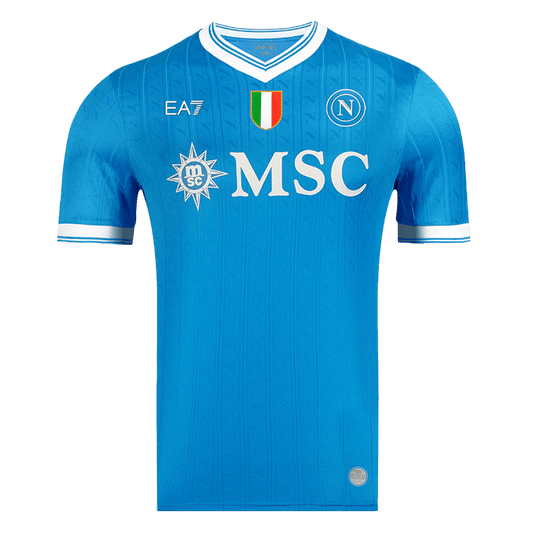 Camiseta de fútbol auténtica del Napoli para casa 2025/26