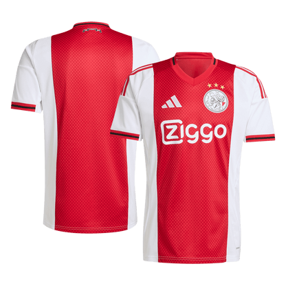 Domači nogometni dres Ajax 2025/26 rdeče-bel