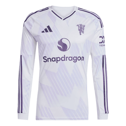 Manchester United Away Long Sleeve Jersey 2025/26
