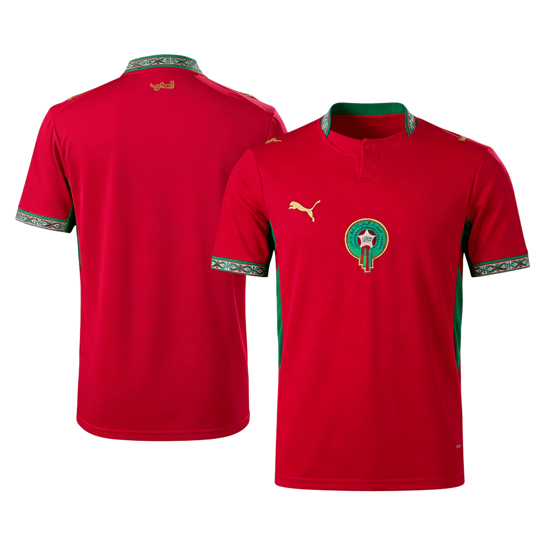 Morocco Soccer Jersey Home Shirt 2026