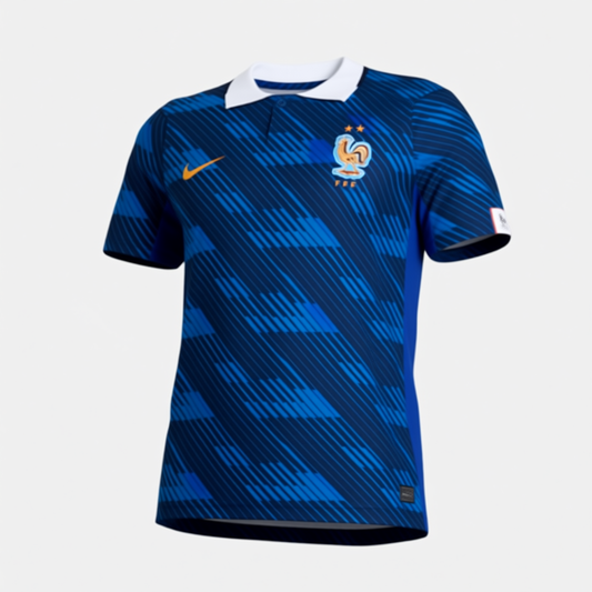 France Home Soccer Jersey World Cup 2026