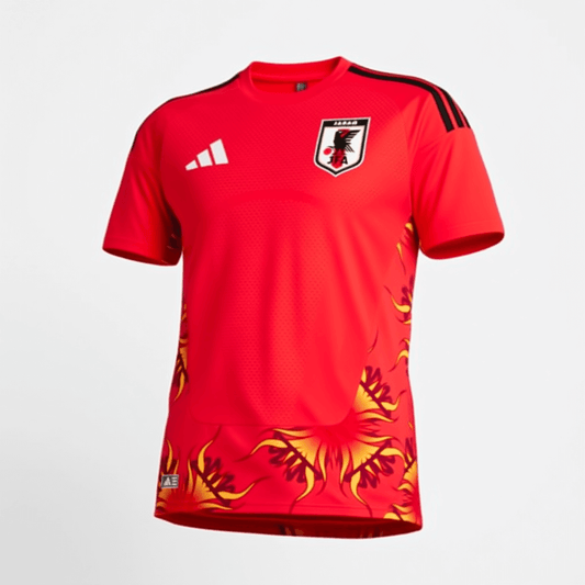 Camiseta de portero de fútbol de Japón Mundial 2026 Roja