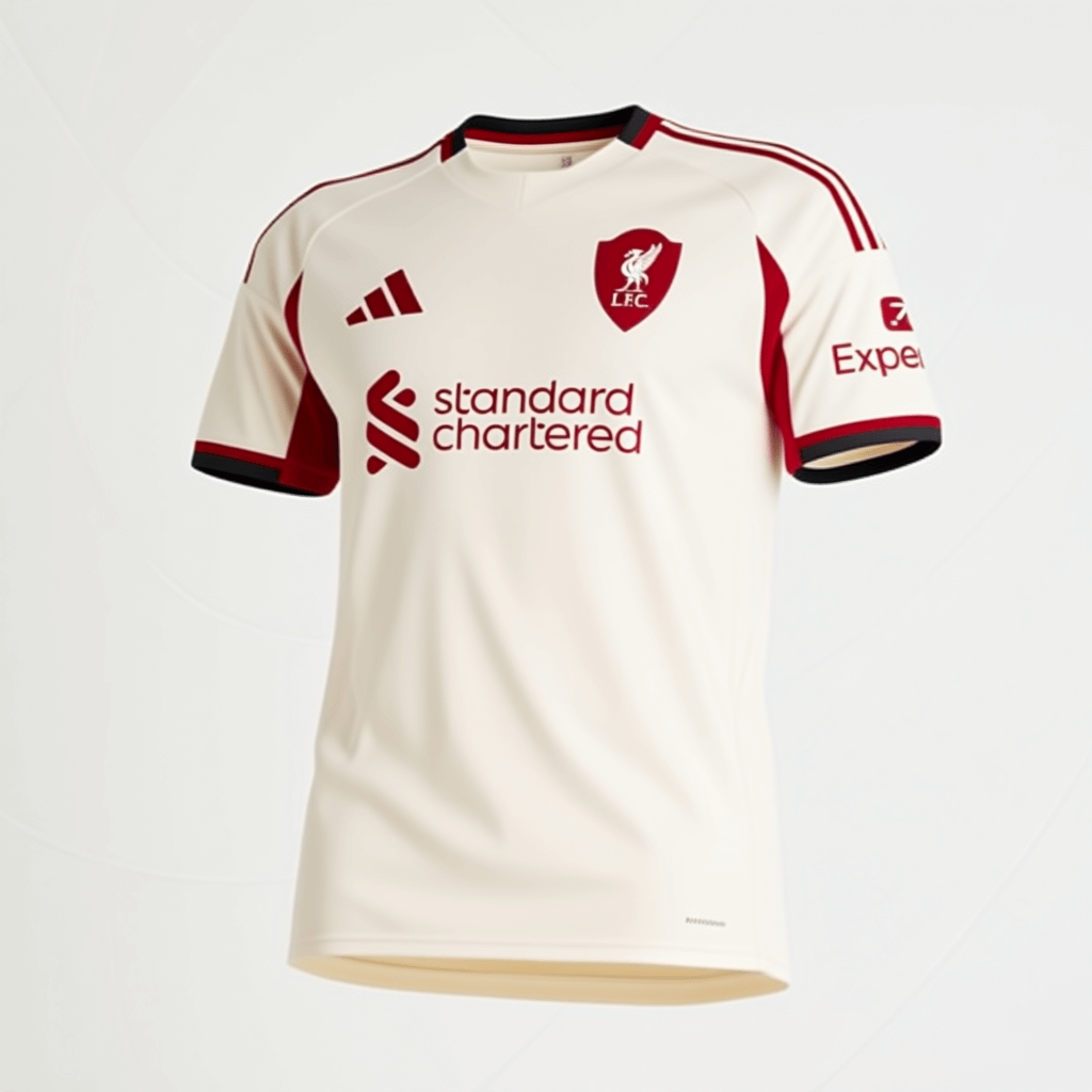 Liverpool Away Authentic Soccer Jersey 2025/26