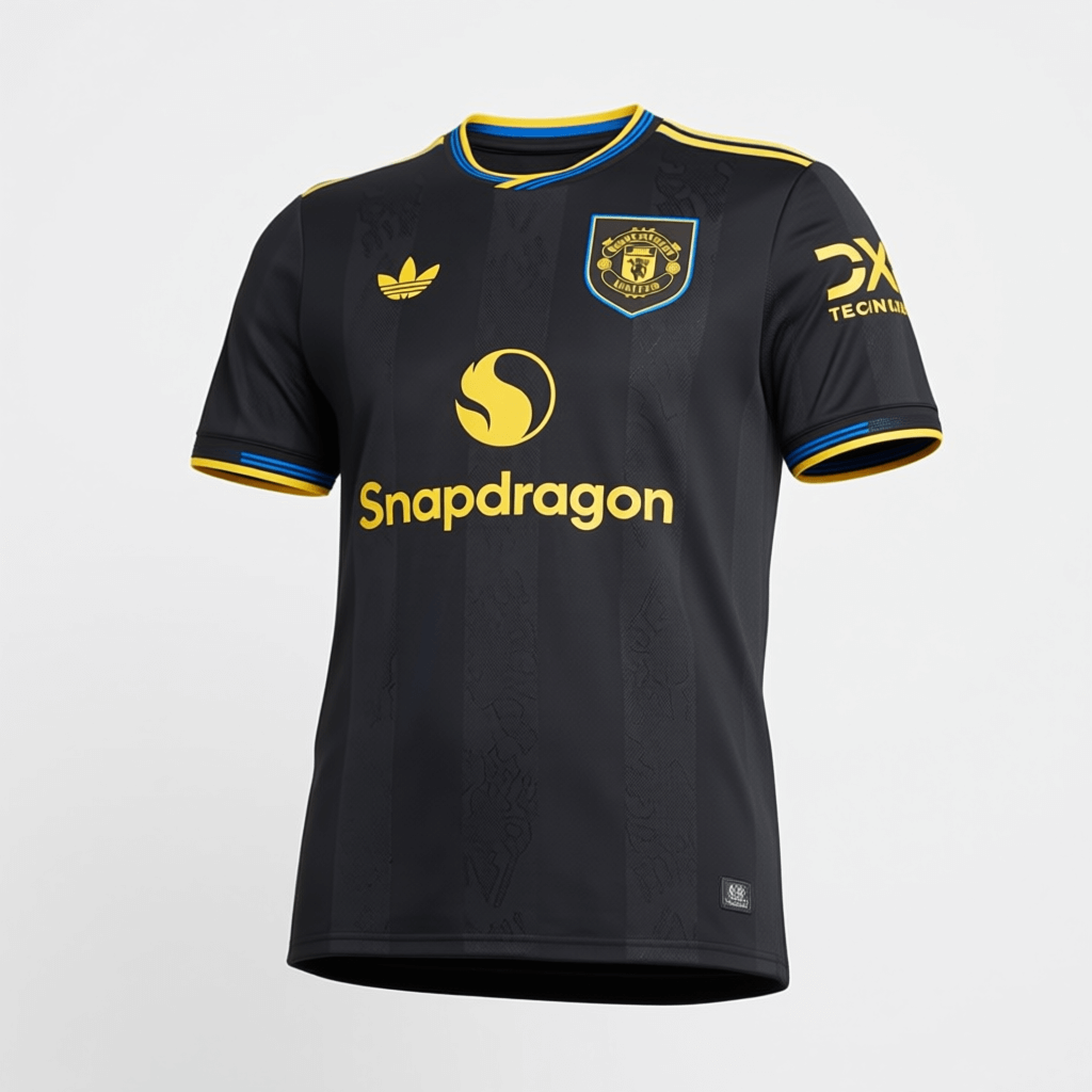 Camiseta de Fútbol Auténtica Visitante Alternativa Manchester United 2025/26