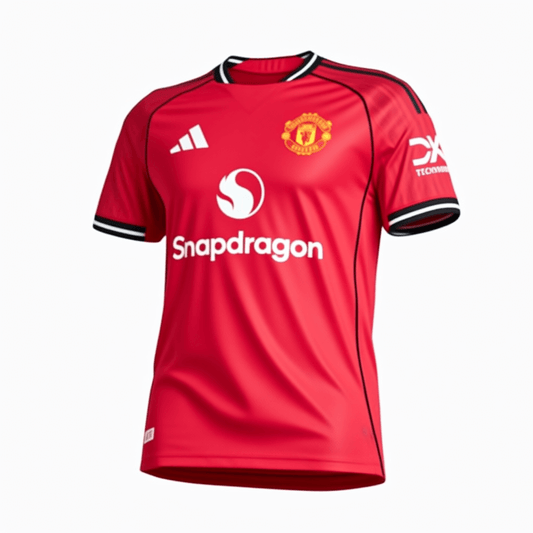 Manchester United Home Authentic Soccer Jersey 2025/26 Red