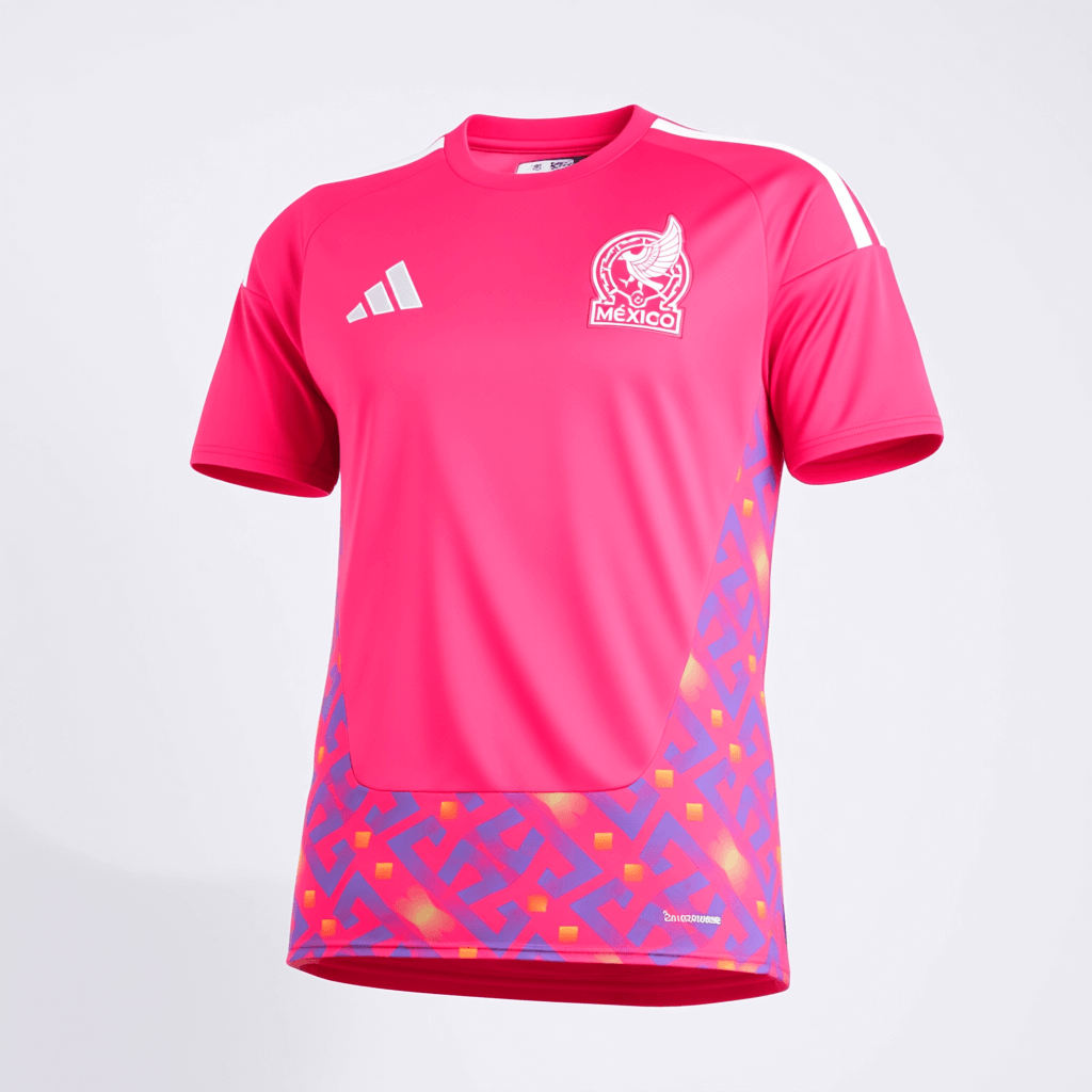 Camiseta de portero de fútbol de México Copa Mundial 2026 Roja