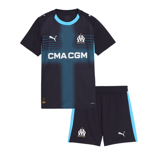 Camiseta de fútbol de visitante para niños del Marsella 2025/26