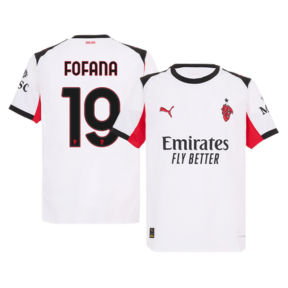 AC Milan Auténtica FOFANA #19 Camiseta de Fútbol Auténtica de Visitante del AC Milan 2025/26
