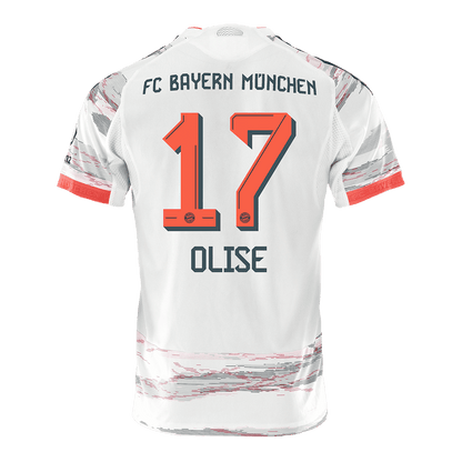 OLISE #17 Bayern Munich Away Authentic Soccer Jersey 2025/26