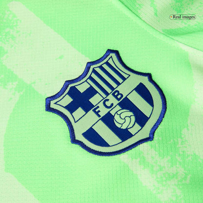 Camiseta de fútbol Barcelona personalizada LEWANDOWSKI #9 Tercera Visitante 2024/25 - Logo UCL Spotify Sin Texto