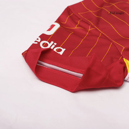 Camiseta de fútbol del Liverpool para casa DIOGO J. #20 2024/25 Roja - UCL