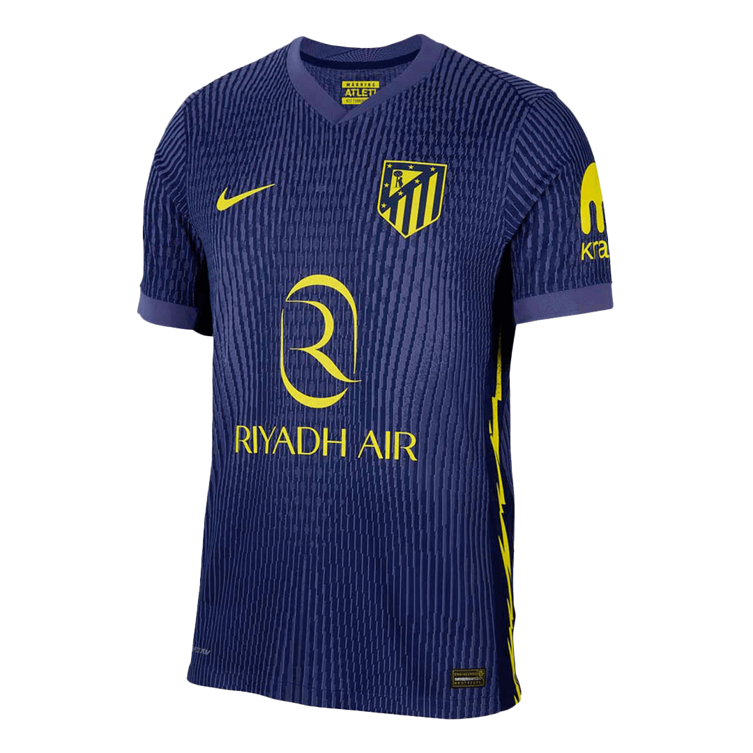 Camiseta de fútbol auténtica de visitante del Atlético de Madrid 2025/26