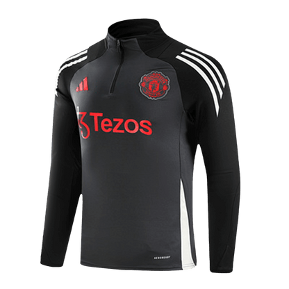Kit de sudadera con cremallera Manchester United (camiseta + pantalón) 2024/25
