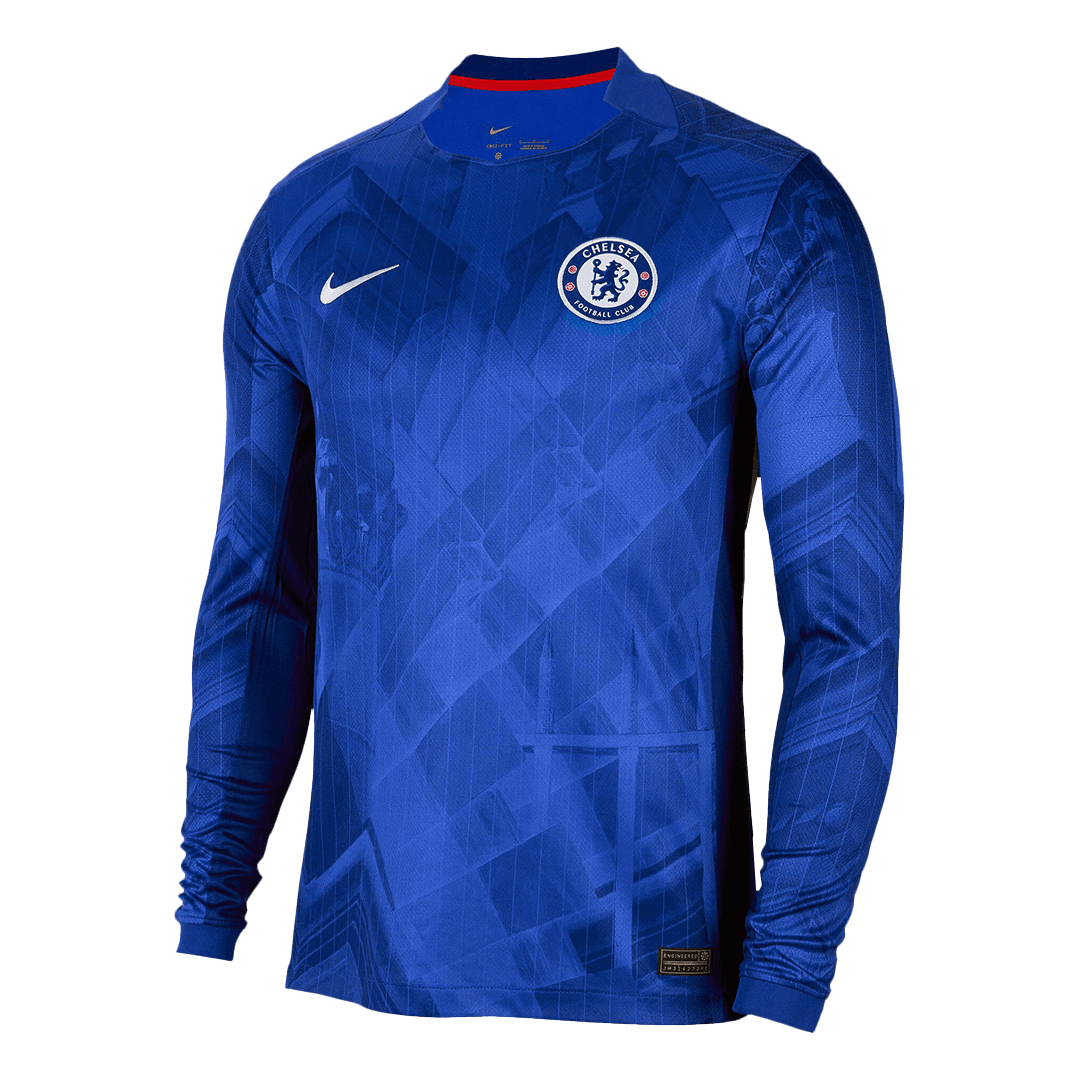 Camiseta de fútbol de manga larga del Chelsea, local 2025/26