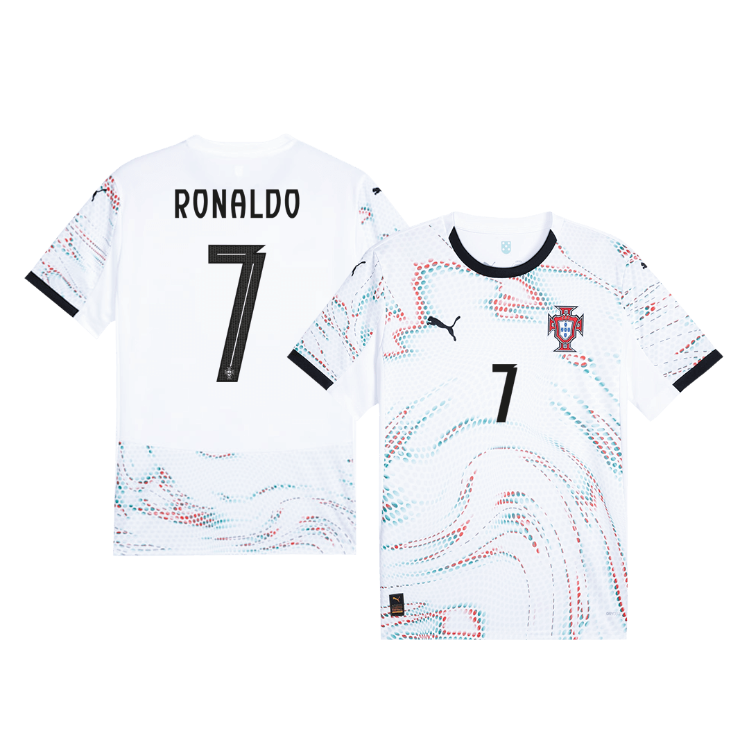 RONALDO #7 Portugalski gostujoči nogometni dres 2025