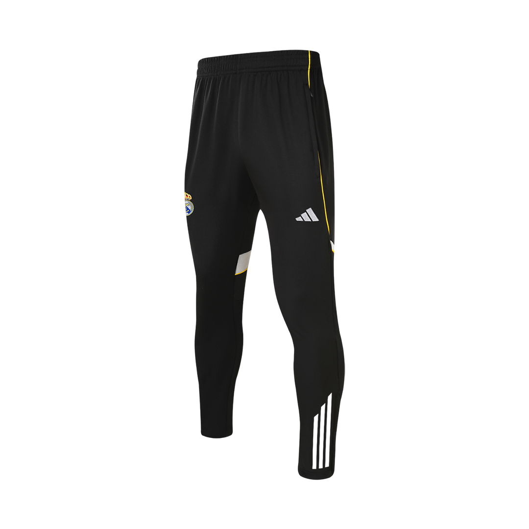 Real Madrid 1/4 Zip Tracksuit 2025/26 Kids Black