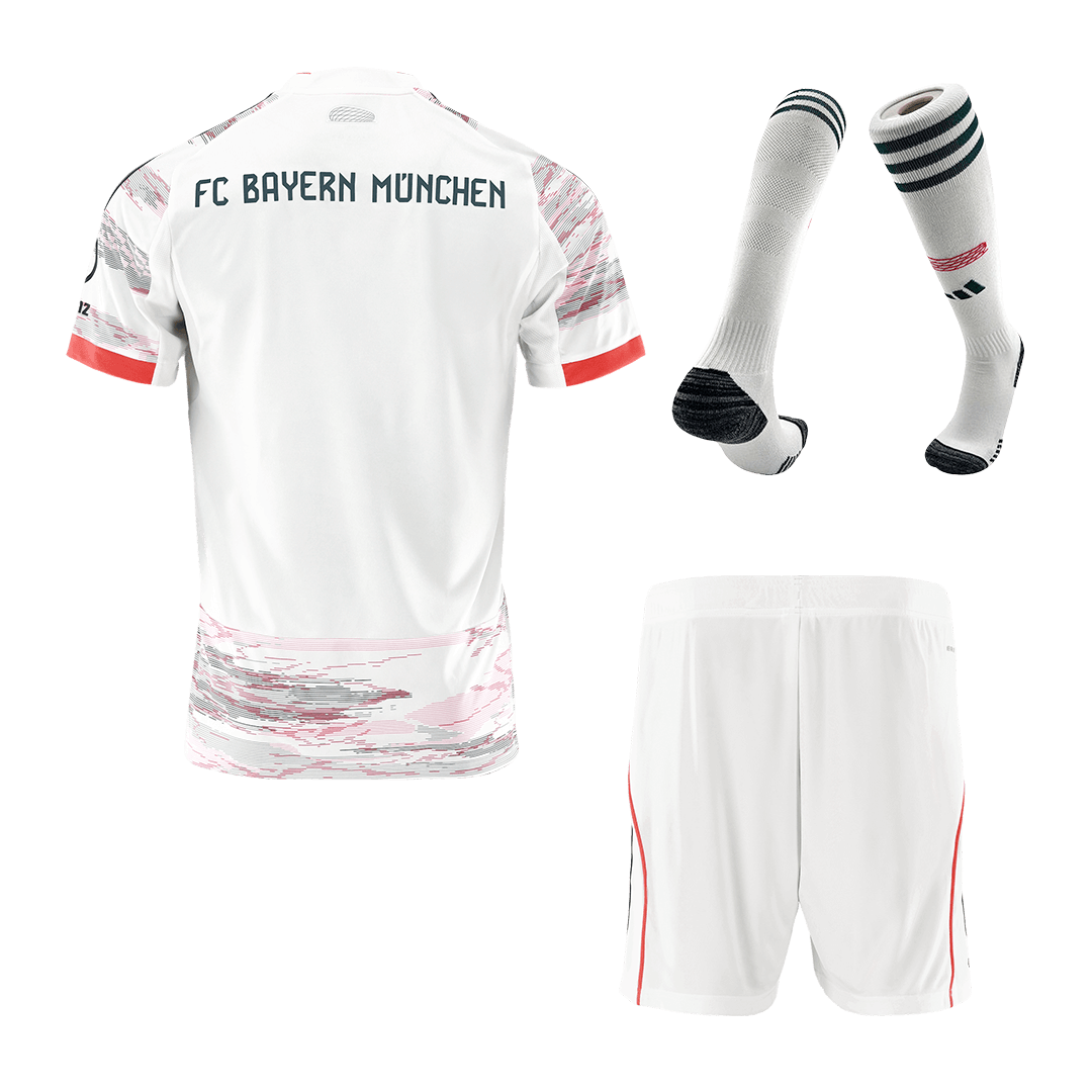 Equipación completa de visitante del Bayern de Múnich 2025/26