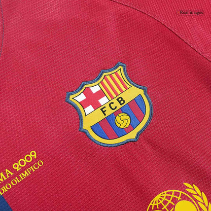 Camiseta Retro ETO'O #9 Barcelona Camiseta Retro de Fútbol de Local 2008/09 Final UCL