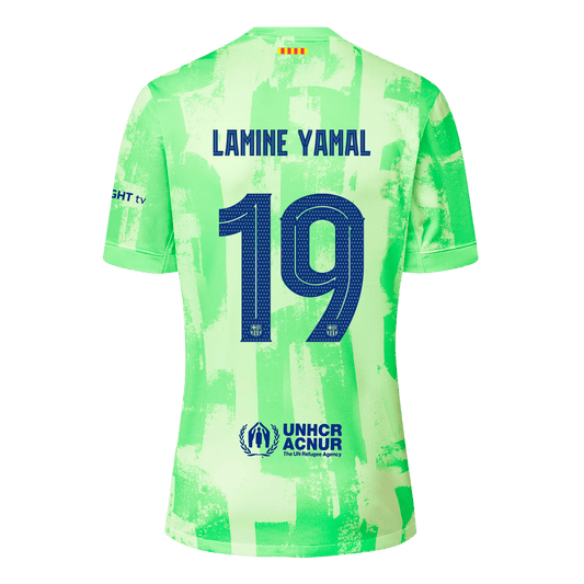 [Super kakovost] Tretji nogometni dres Barcelona LAMINE YAMAL #19 2024/25 UCL