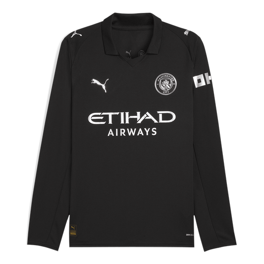 Manchester City Away Long Sleeve Jersey 2025/26
