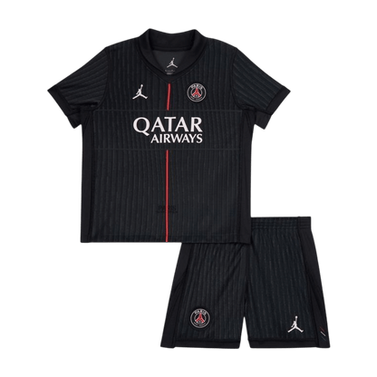 PSG Fourth Away Kids Soccer Jerseys Kit 2025/26