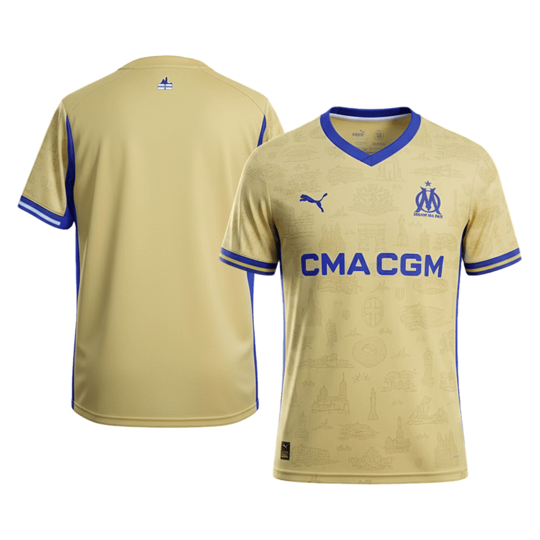 Nogometni dres Marseille Fourth Away 2025/26