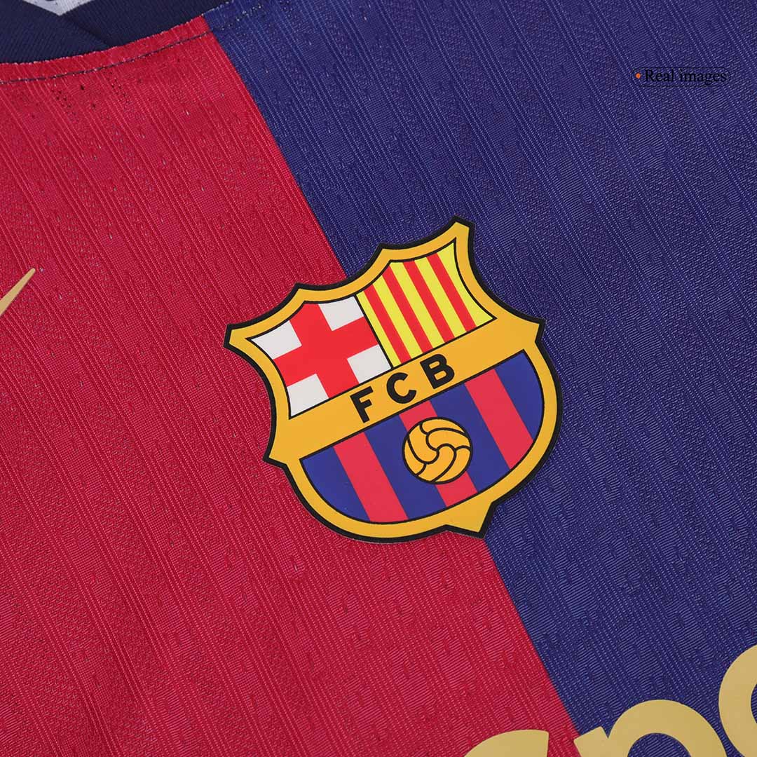 Avtenti?na nogometna majica RAPHINHA #11 Barcelona 2024/25 v gosteh, ?rna - UCL (nekdanji sponzor)