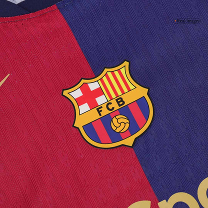 Avtenti?na nogometna majica RAPHINHA #11 Barcelona 2024/25 v gosteh, ?rna - UCL (nekdanji sponzor)