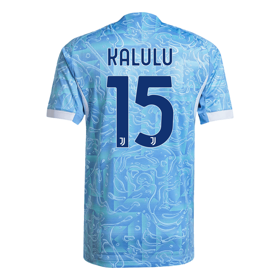 KALULU #15 Camiseta de Jugador Versión Visitante Juventus 2025/26