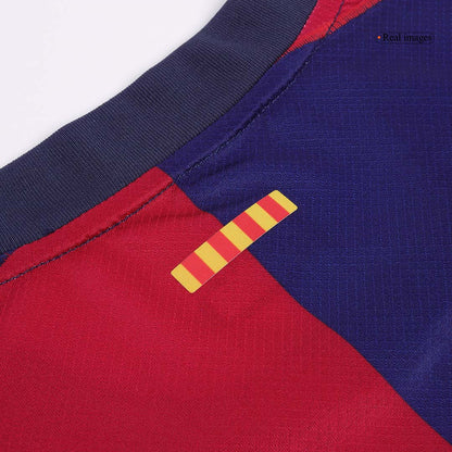 LEWANDOWSKI Barcelona dres po meri #9 nogometni dres domači 2024/25 Spotify logo brez besedila
