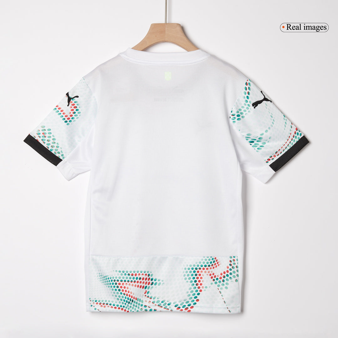 Portugal Away Soccer Jersey Kit 2025 Kids(Jersey+Shorts)