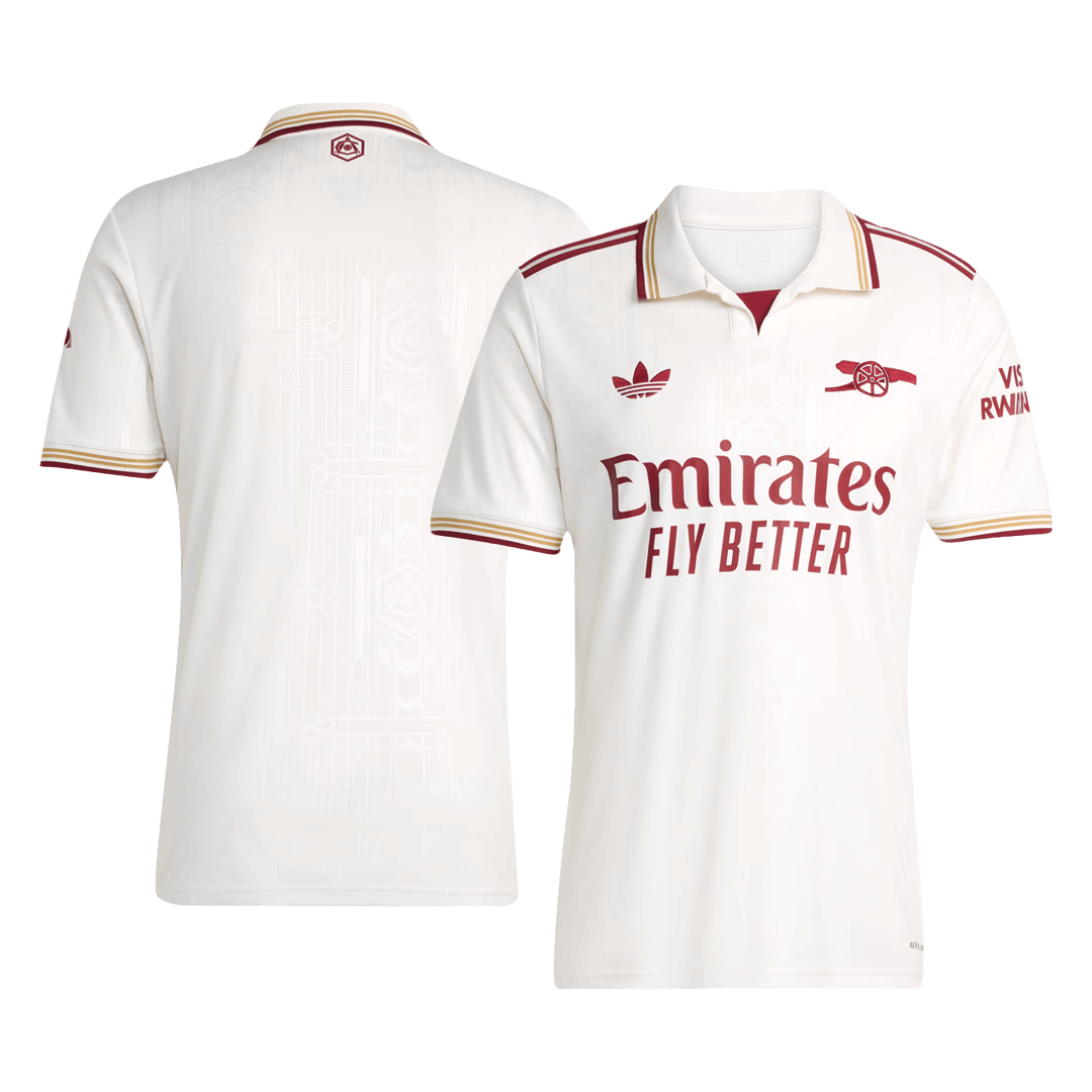 Arsenal Fora Terceira 2025/26 Branco